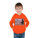 'No Hate Just Love" Toddler Pullover Fleece Hoodie