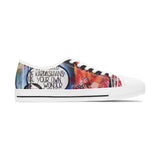 "Dare To Be Different" Women's Low Top Sneakers