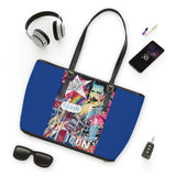 "Find Your Inner Queen" PU Leather Shoulder Bag