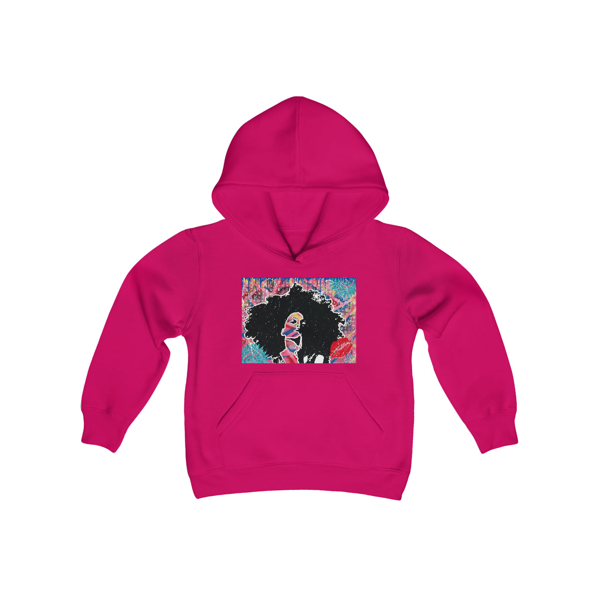 "Embodied" Youth Heavy Blend Hooded Sweatshirt