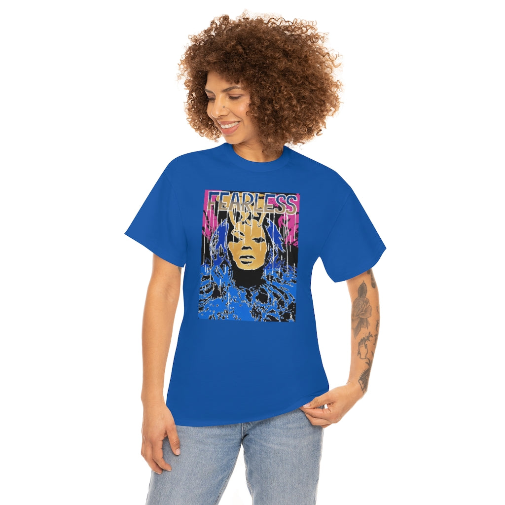 "Fearless" Unisex Heavy Cotton Tee
