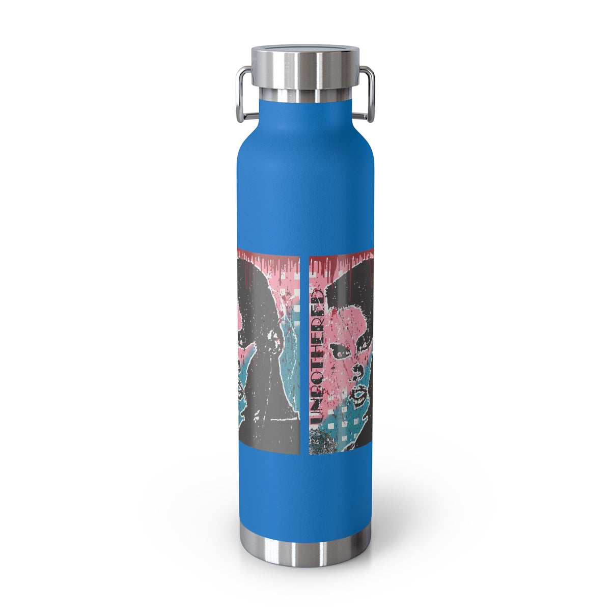 "Unbothered-Inspired By Grace Jones" Copper Vacuum Insulated Bottle, 22oz