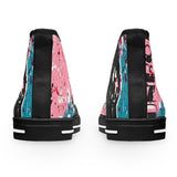 "Unbothered Inspired By Diana Ross"  Women's High Top Sneakers