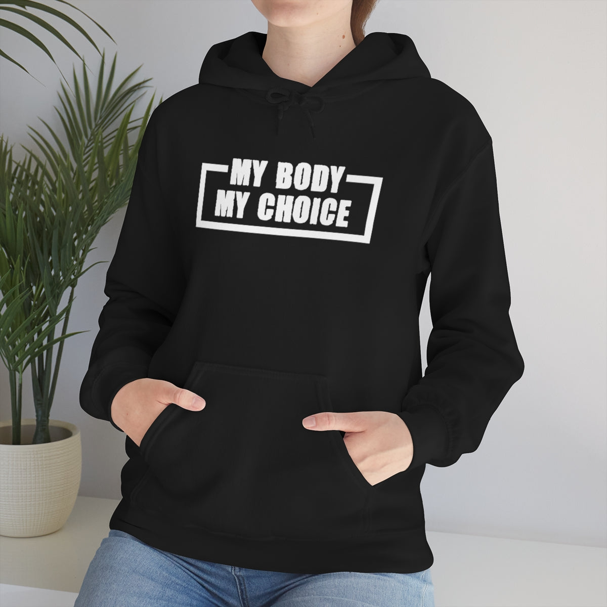 "My Body My Choice" Unisex Heavy Blend™ Hooded Sweatshirt