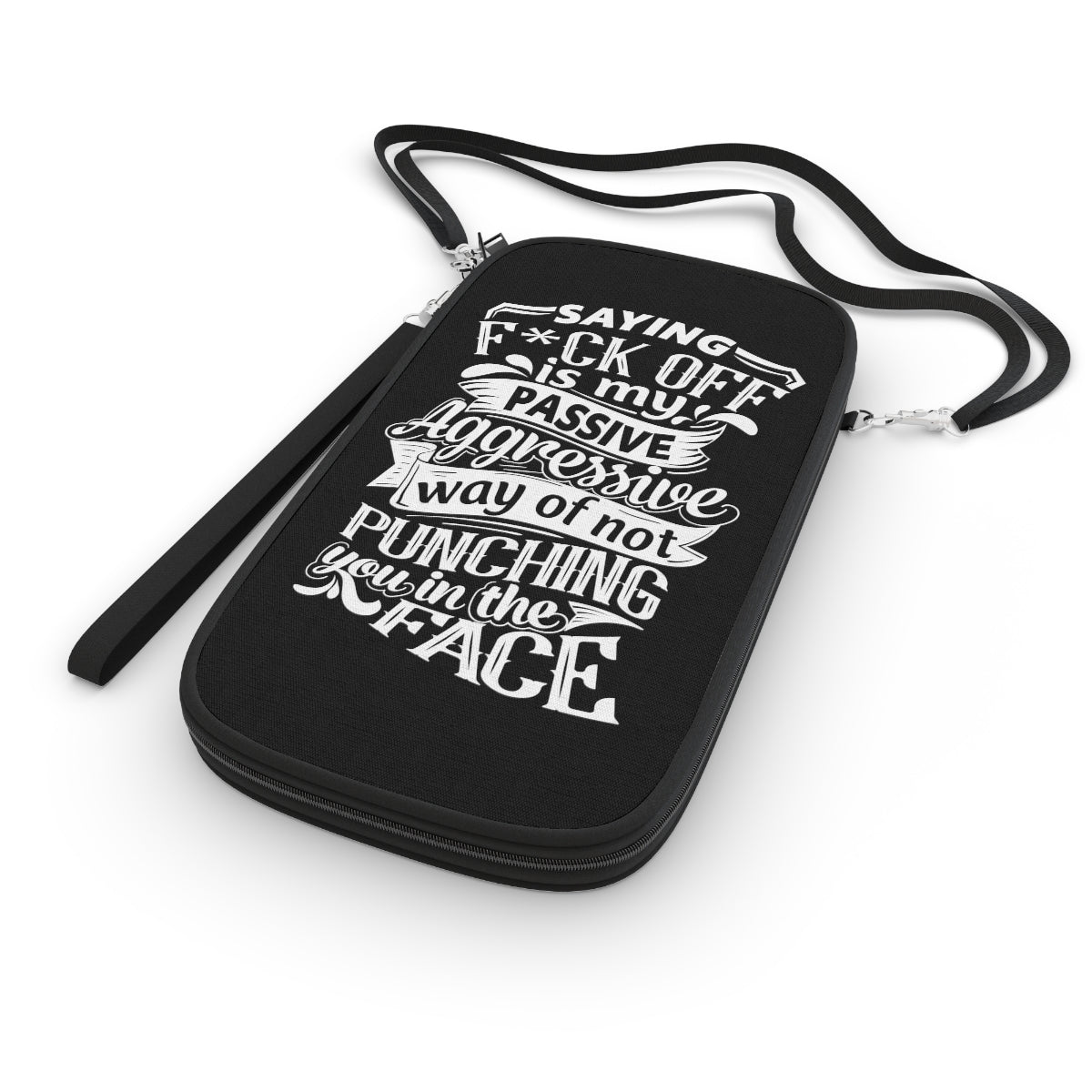 "Saying F*ck Off....." Passport Wallet