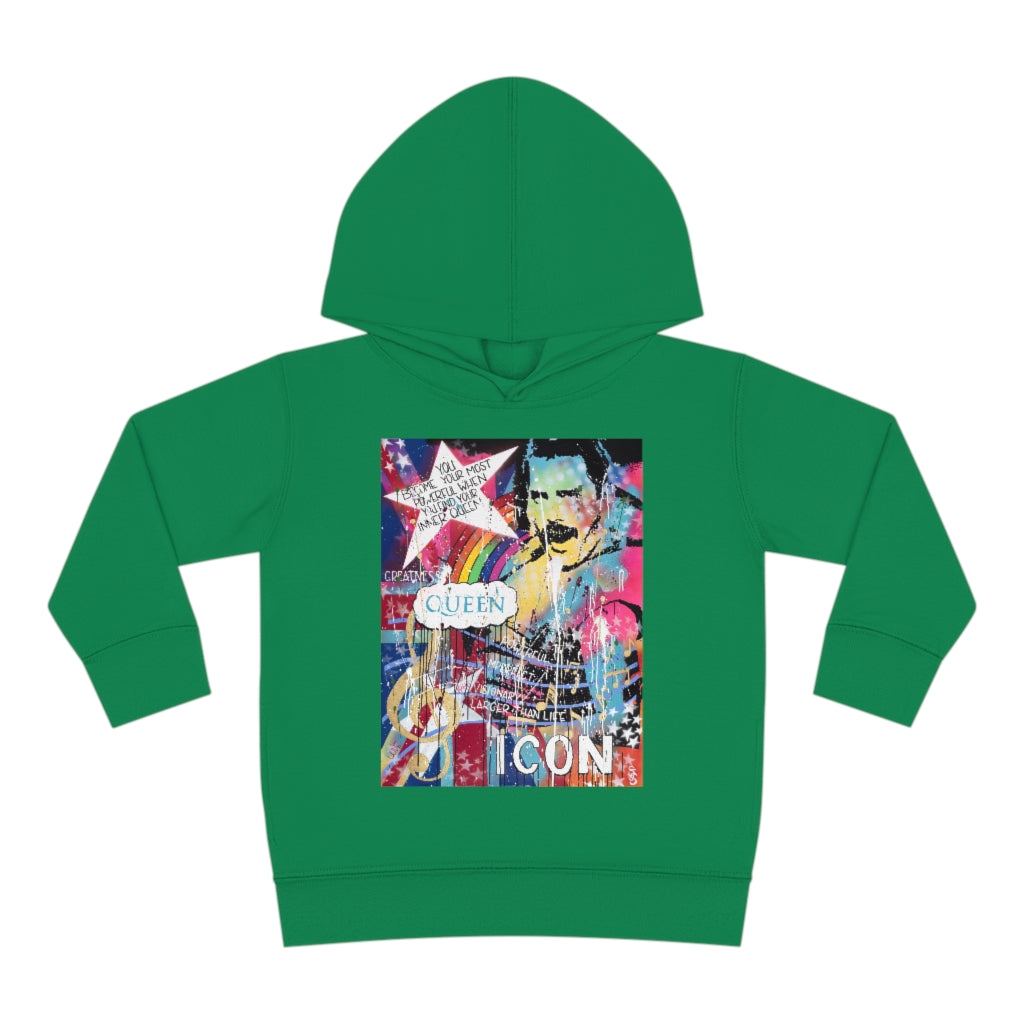 "Find Your Inner Queen" Toddler Pullover Fleece Hoodie