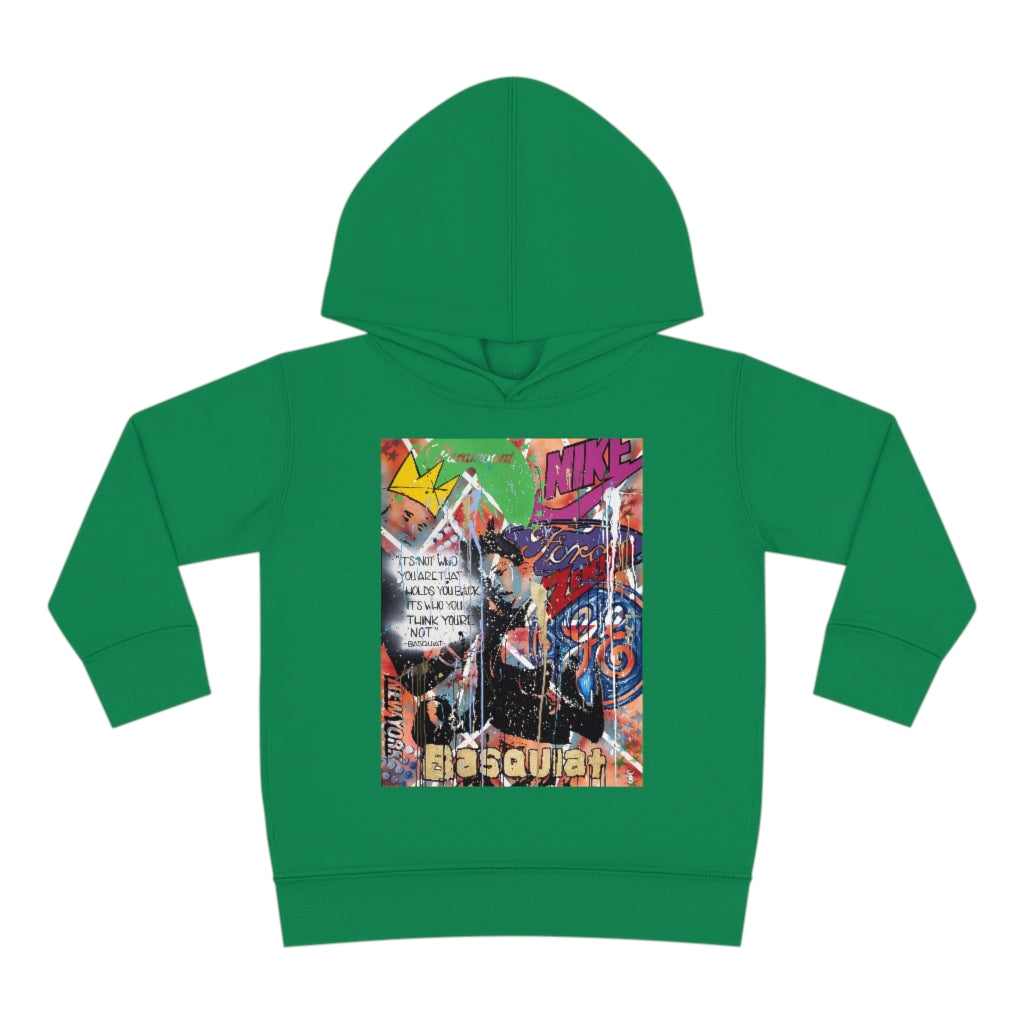 "Basquiat/Warhol Tribute" Toddler Pullover Fleece Hoodie