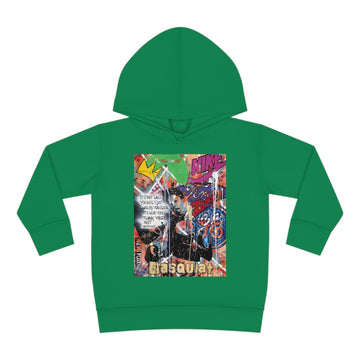 "Basquiat/Warhol Tribute" Toddler Pullover Fleece Hoodie