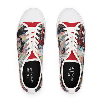 "Remember The North" Women's Low Top Sneakers