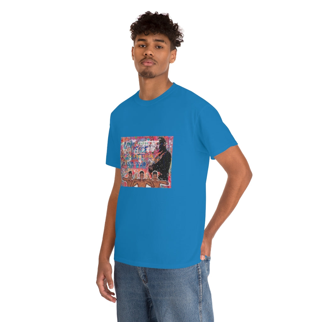 "No Hate Just Love" Unisex Heavy Cotton Tee