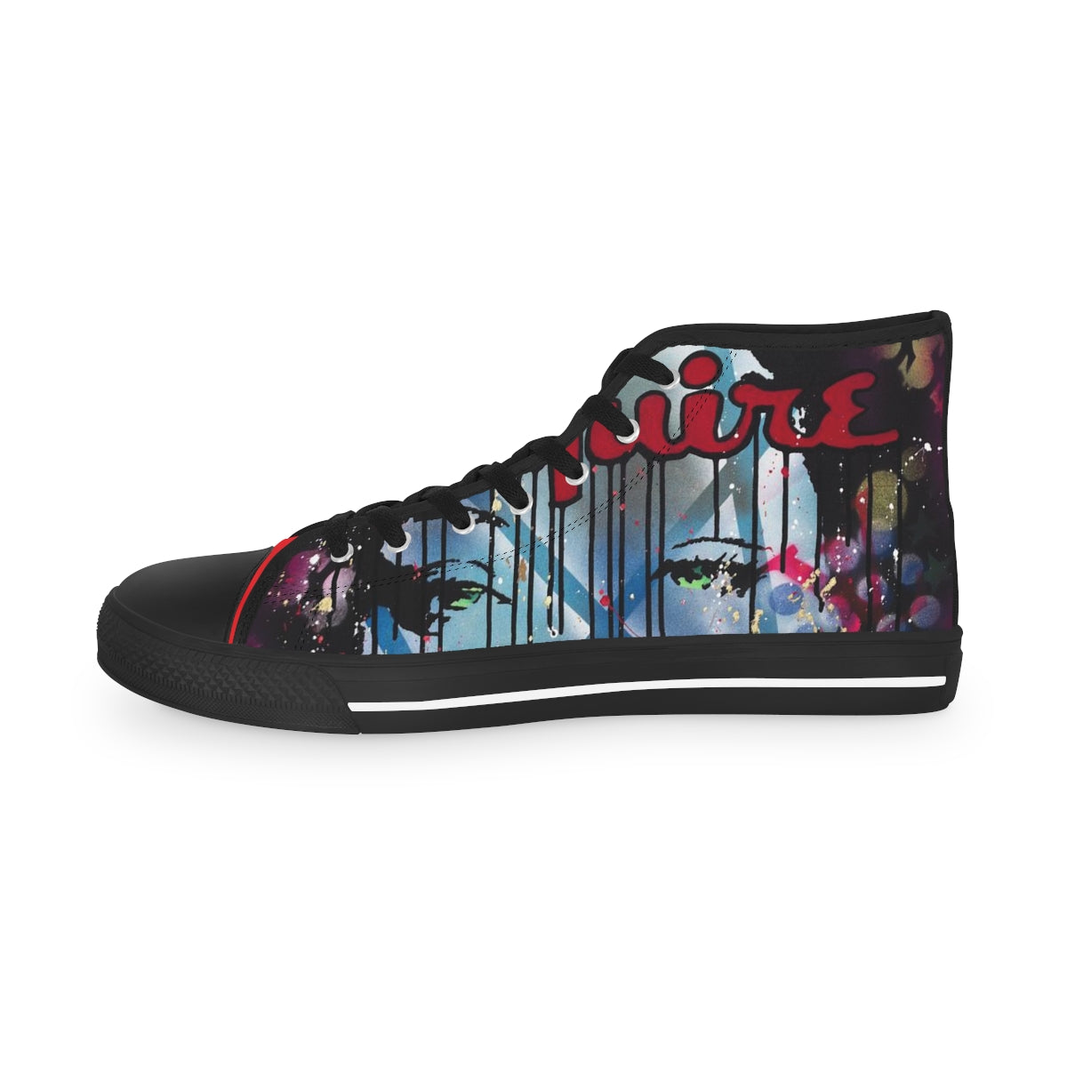 "Be The Boss" Men's High Top Sneakers
