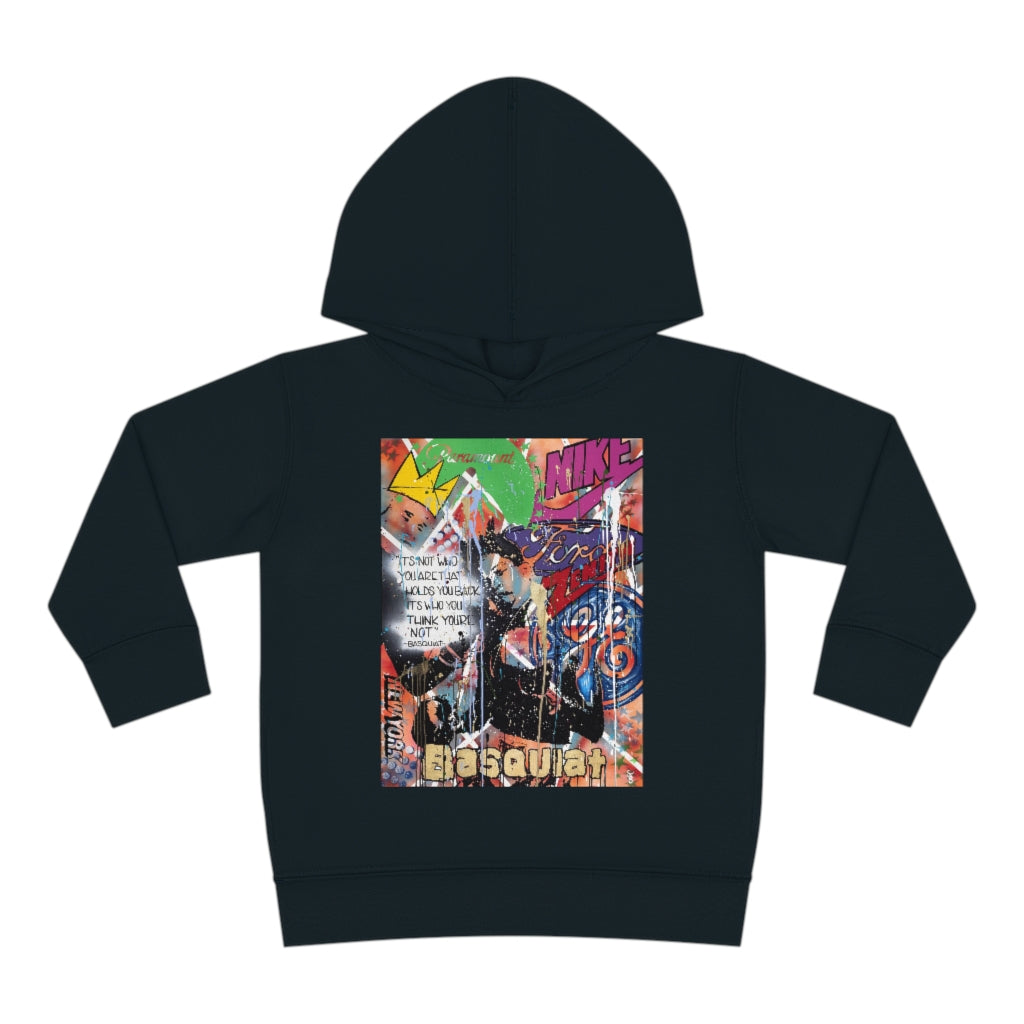 "Basquiat/Warhol Tribute" Toddler Pullover Fleece Hoodie
