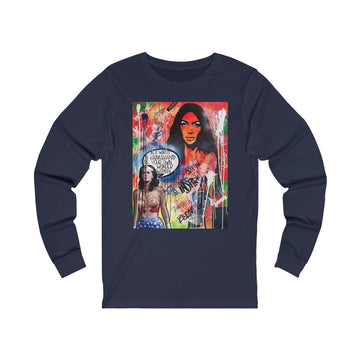 "Dare To Be Different" Unisex Jersey Long Sleeve Tee