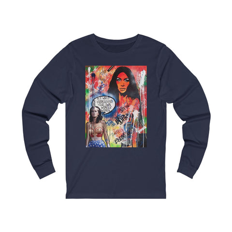 "Dare To Be Different" Unisex Jersey Long Sleeve Tee