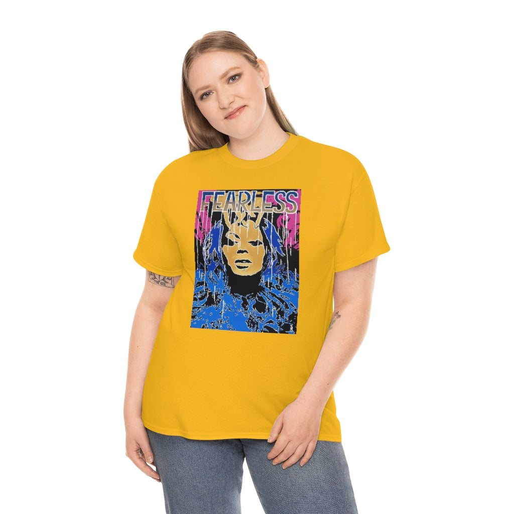 "Fearless" Unisex Heavy Cotton Tee