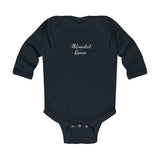 "Melanated Queen" Infant Long Sleeve Bodysuit