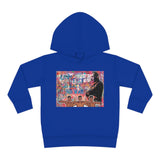 'No Hate Just Love" Toddler Pullover Fleece Hoodie