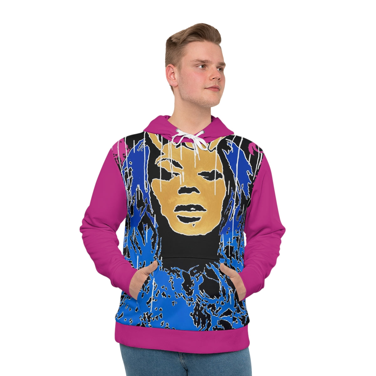 "Fearless Inspired By Beyonce" Men's All-Over-Print Hoodie