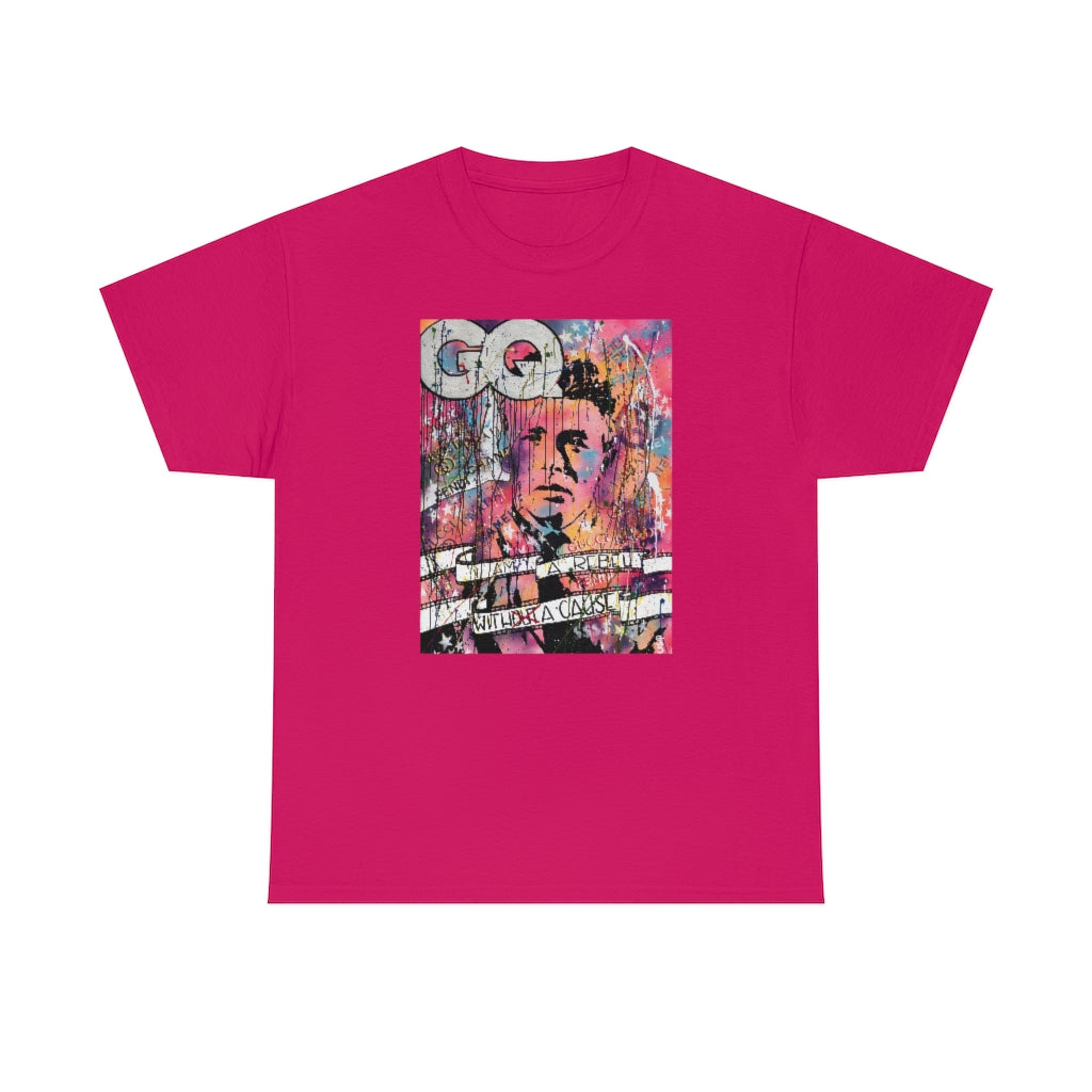 "Rebel With A Cause" Unisex Heavy Cotton Tee
