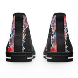 'Embodied-Inspired By Diana Ross" Women's High Top Sneakers