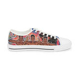"No Hate Just Love" Men's Low Top Sneakers