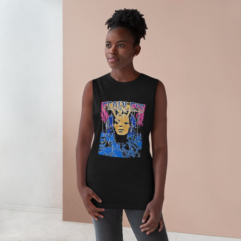"Fearless" Unisex Barnard Tank