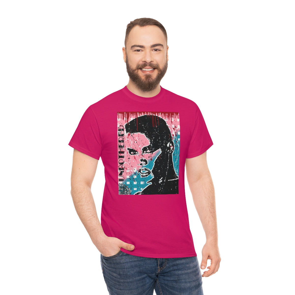 "Unbothered" Unisex Heavy Cotton Tee