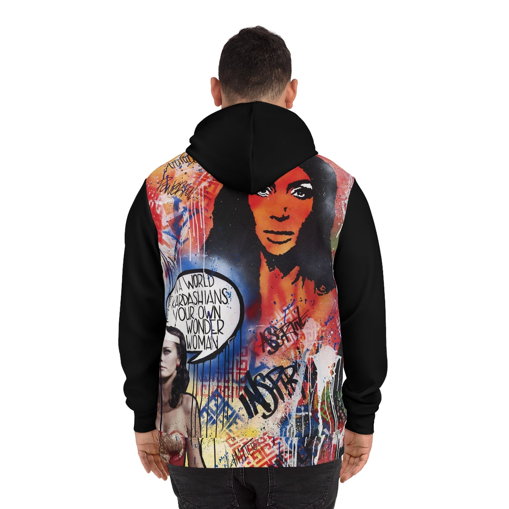 "Dare To Be Different" Unisex AOP Fashion Hoodie