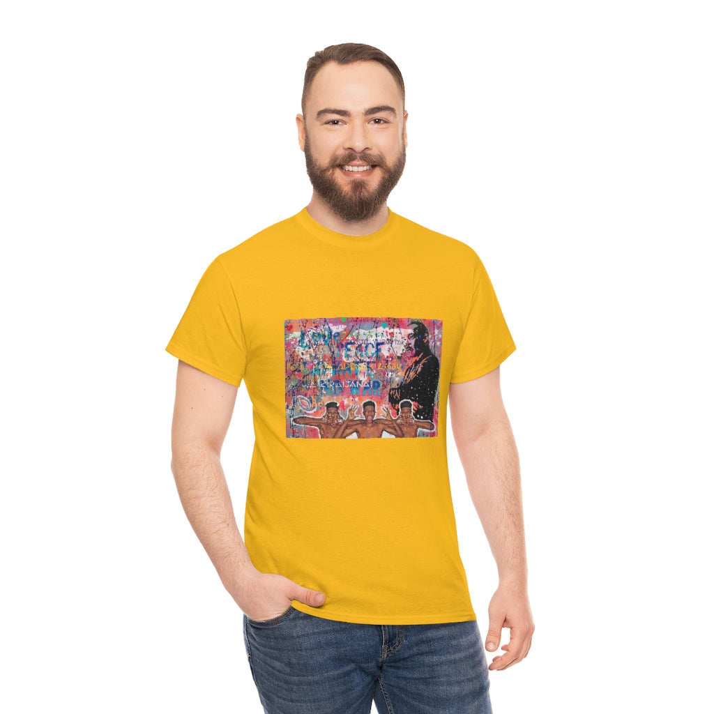 "No Hate Just Love" Unisex Heavy Cotton Tee