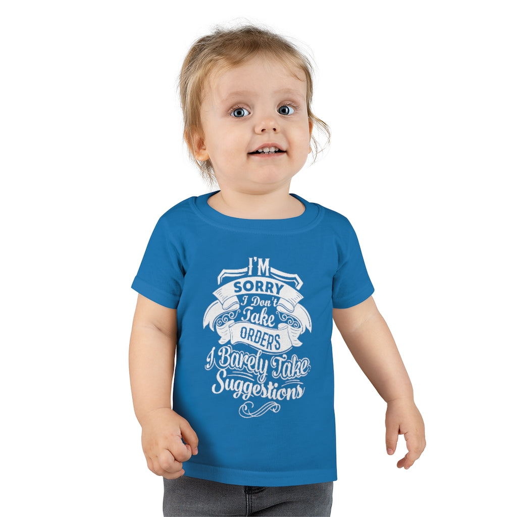 "I'm Sorry......." Toddler T-shirt