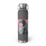 "Unbothered-Inspired By Grace Jones" Copper Vacuum Insulated Bottle, 22oz