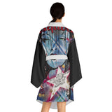 "Be The Boss" Long Sleeve Kimono Robe