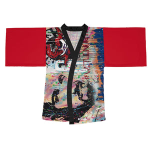 "Remember The North" Long Sleeve Kimono Robe