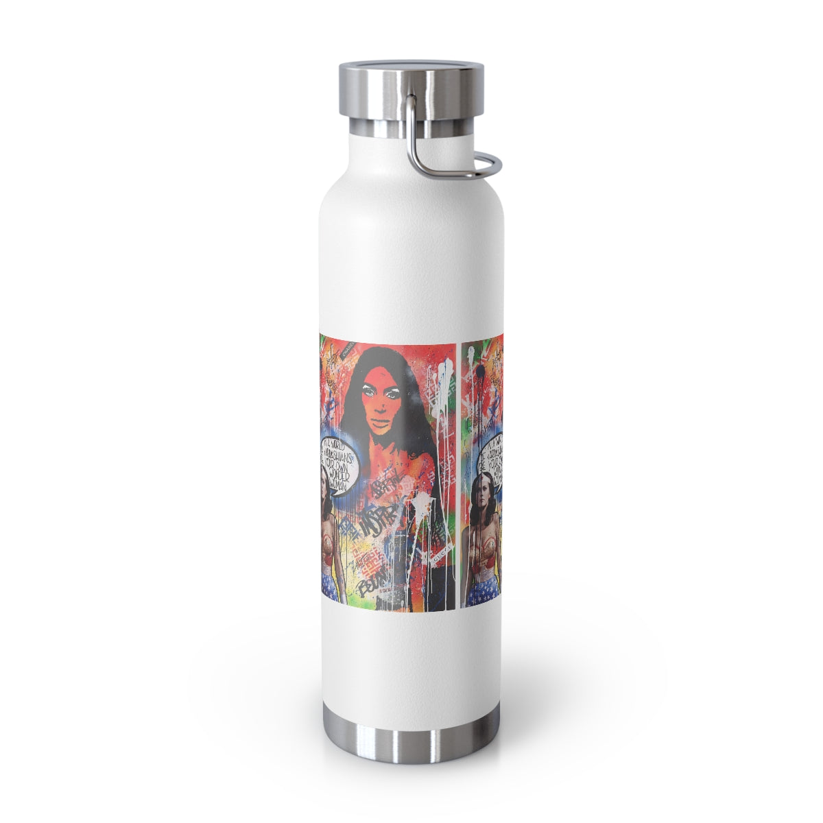 "Dare To Be Different" Copper Vacuum Insulated Bottle, 22oz