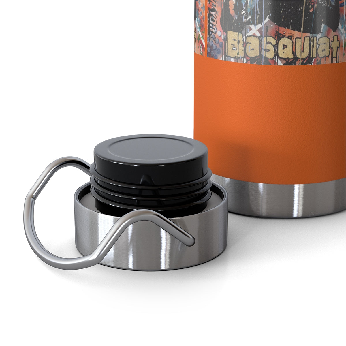 "Basquiat/Warhol Tribute" Copper Vacuum Insulated Bottle, 22oz