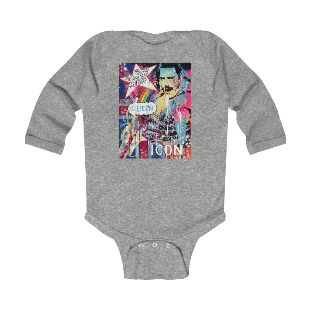 "Find Your Inner Queen" Infant Long Sleeve Bodysuit