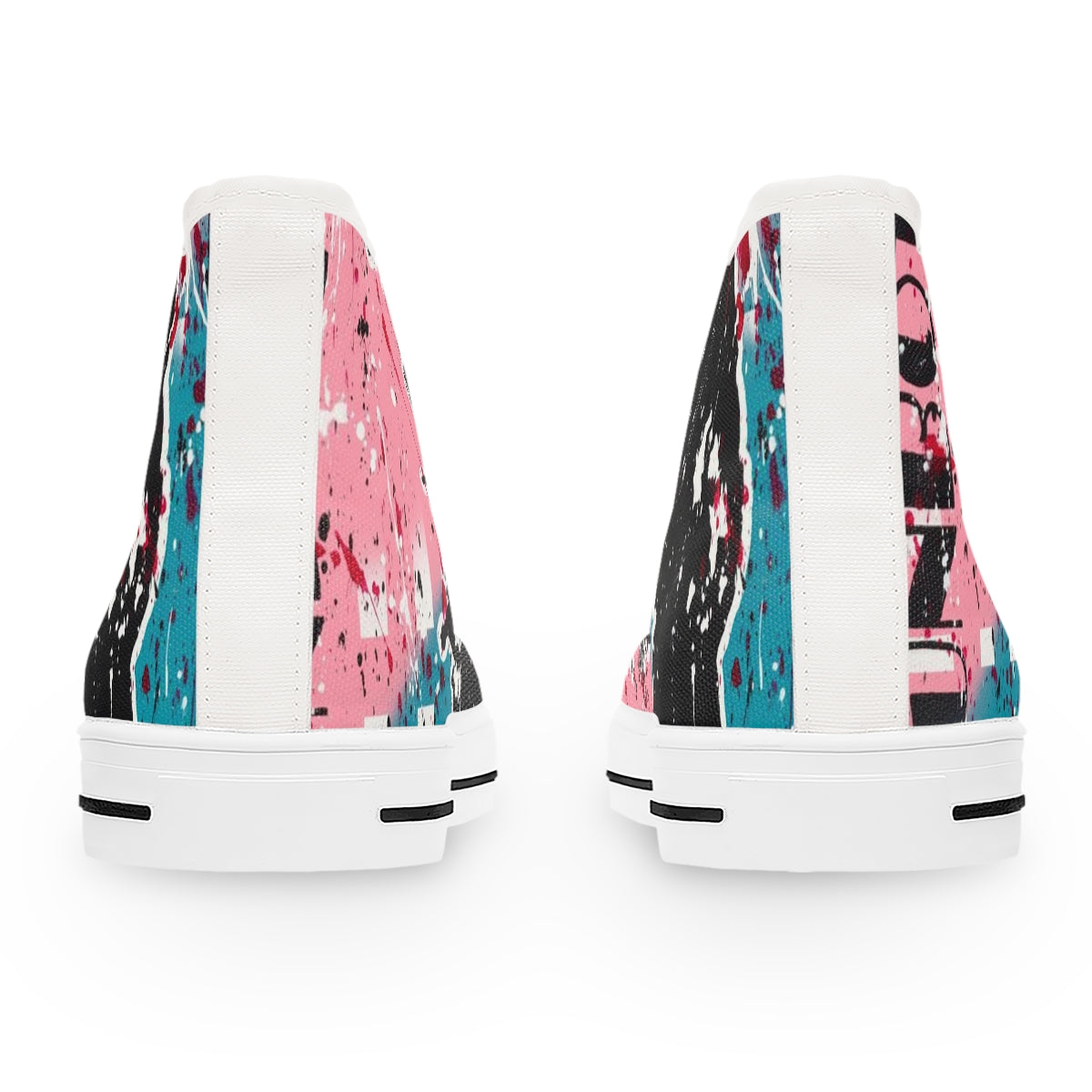 "Unbothered Inspired By Grace Jones"  Women's High Top Sneakers