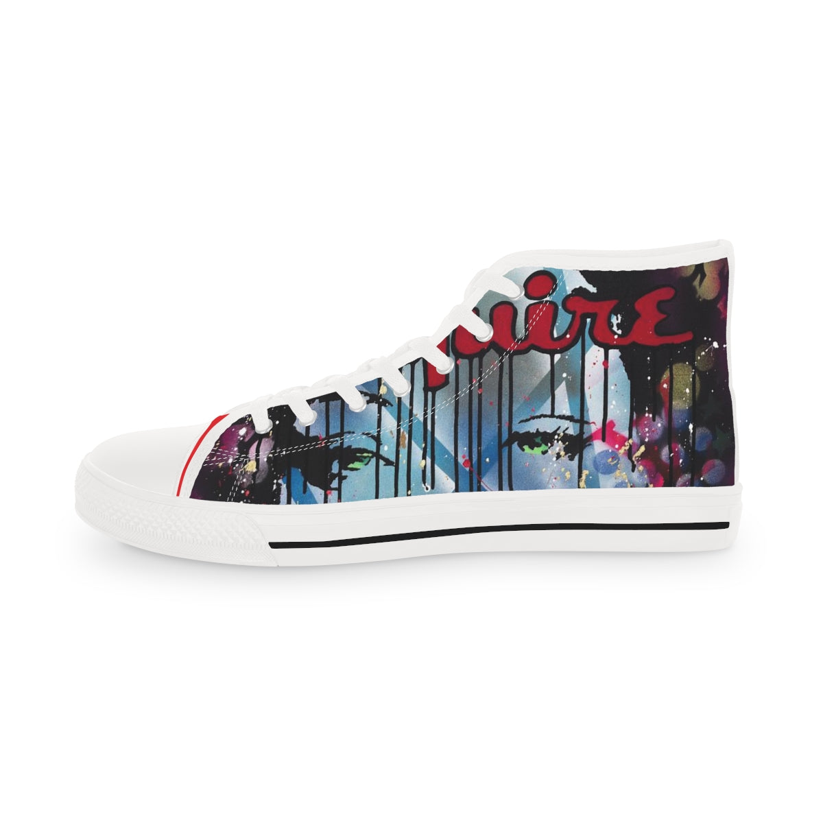 "Be The Boss" Men's High Top Sneakers