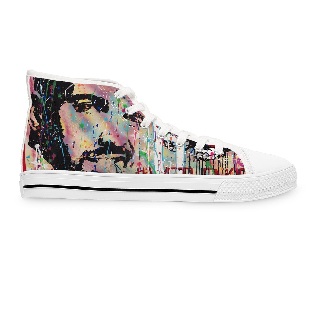 "Remember The North" Women's High Top Sneakers