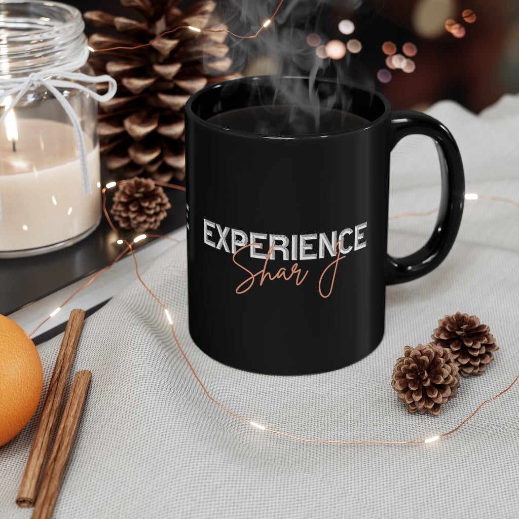 "Shar-J Experience" 11oz Black Mug