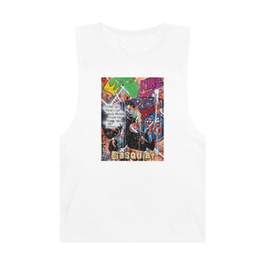 "Basquiat/Warhol Tribute" Unisex Barnard Tank