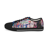 "No Hate Just Love" Men's Low Top Sneakers