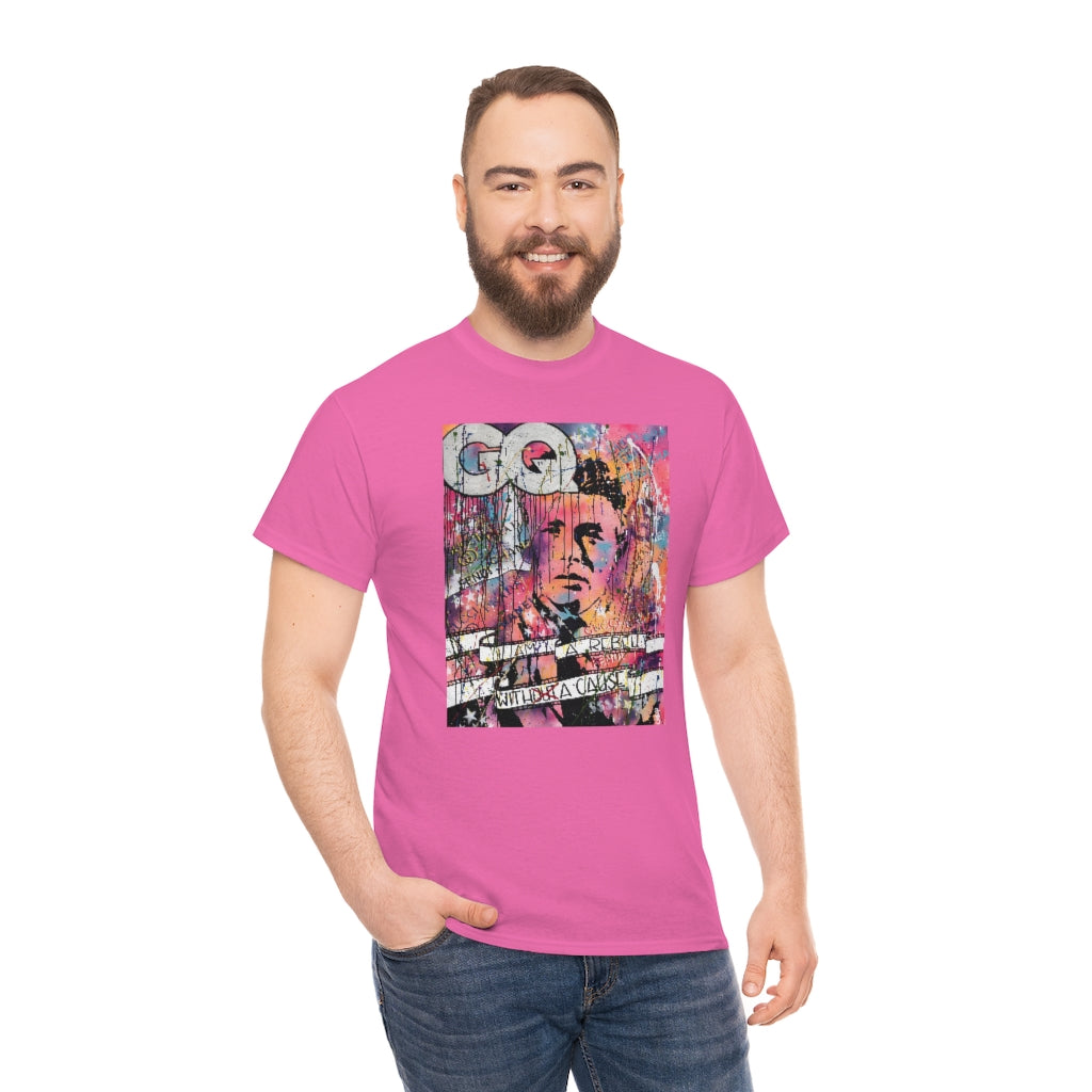 "Rebel With A Cause" Unisex Heavy Cotton Tee