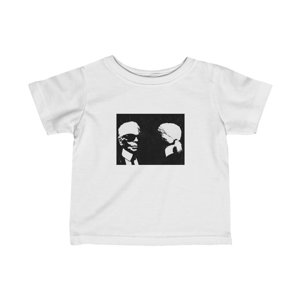 "Label Whore-Karl LagerFeld" Infant Fine Jersey Tee