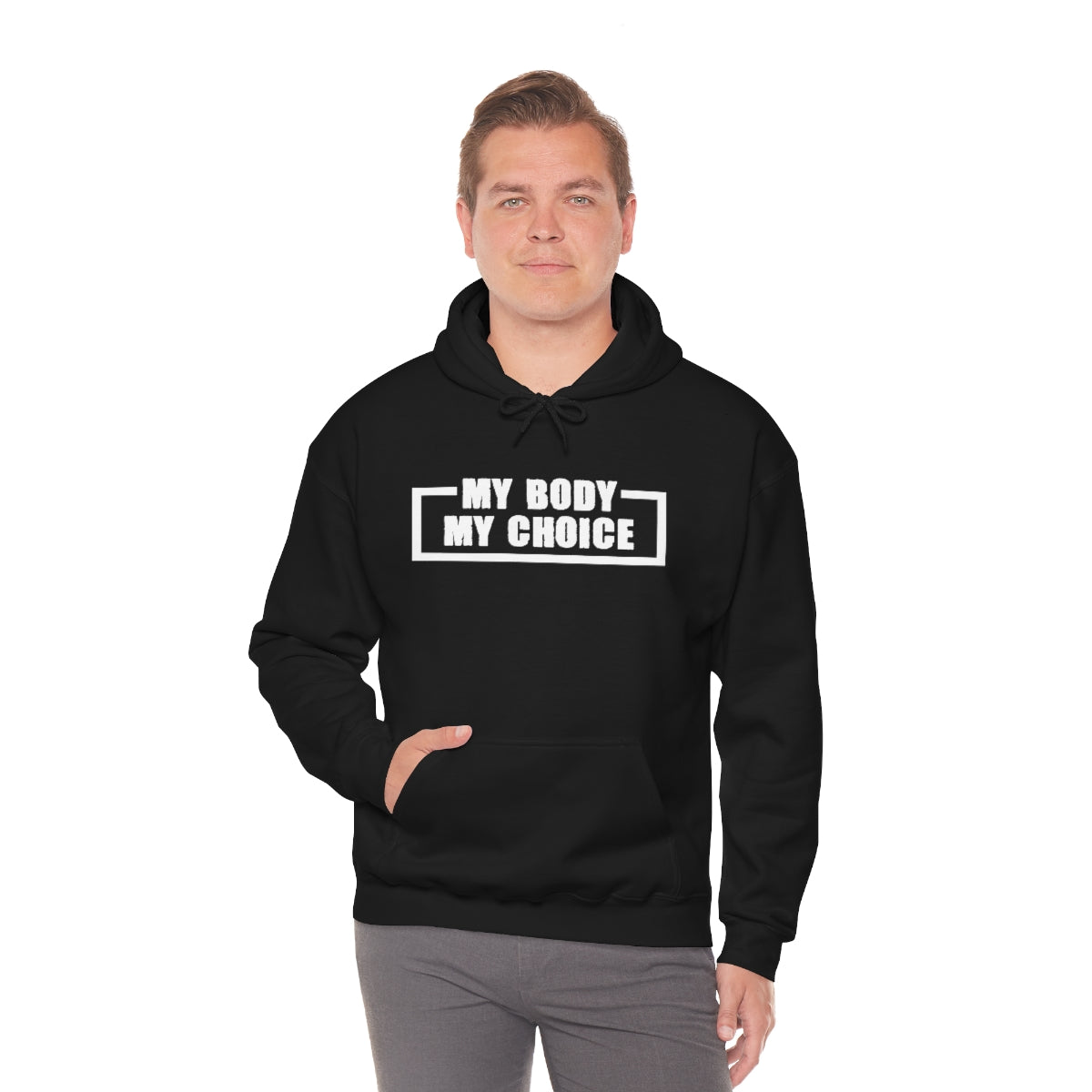 "My Body My Choice" Unisex Heavy Blend™ Hooded Sweatshirt