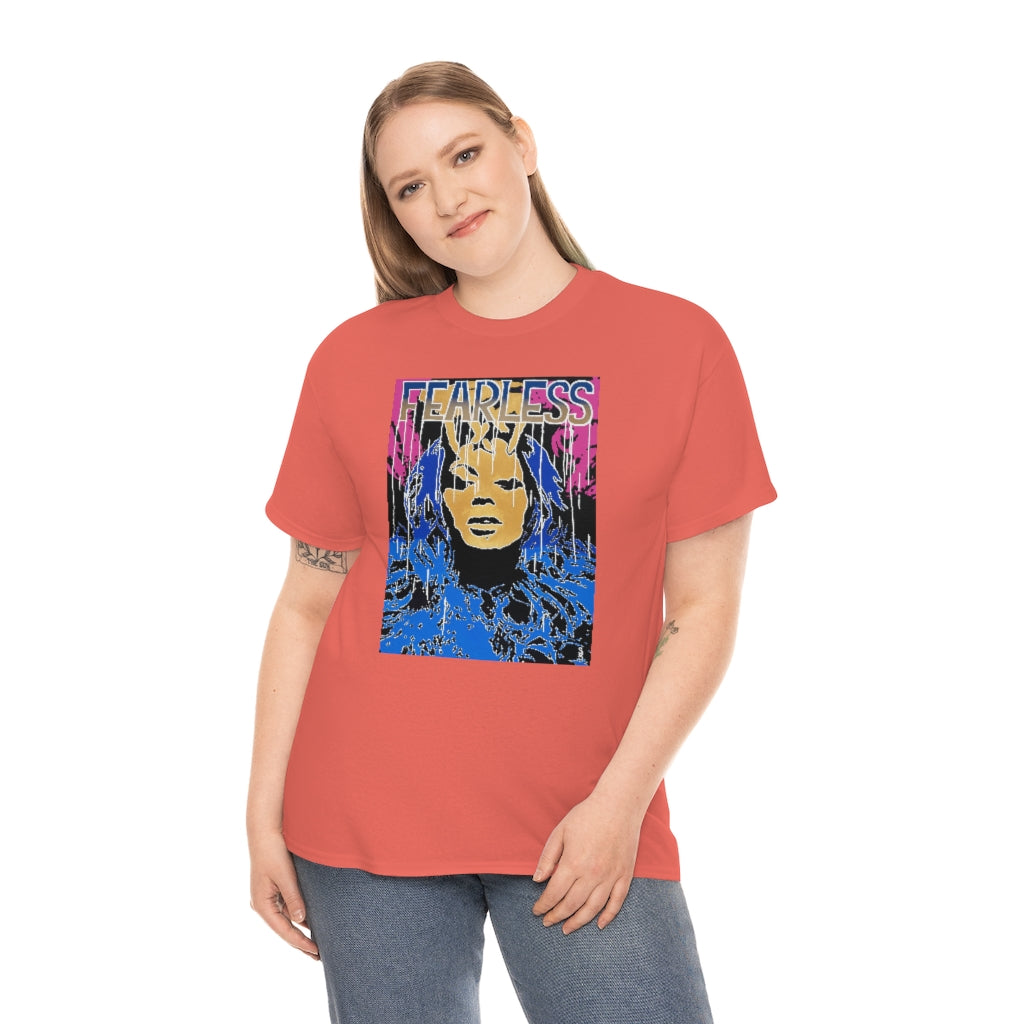 "Fearless" Unisex Heavy Cotton Tee