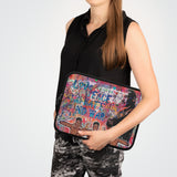 "No Hate Just Love" Laptop Sleeve