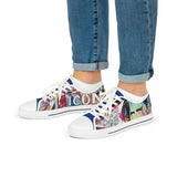 "Find Your Inner Queen" Men's Low Top Sneakers