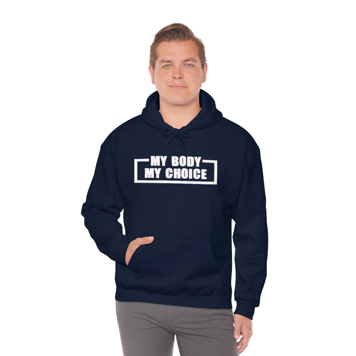 "My Body My Choice" Unisex Heavy Blend™ Hooded Sweatshirt