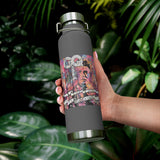 "Rebel With A Cause- Inspired By James Dean" Copper Vacuum Insulated Bottle, 22oz